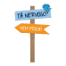 Placa Tá Nervoso...Vem Pescá! em MDF