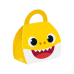 Maleta Baby Shark (pacote com 8 unidades)