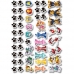 Mini Personagens Decorativos Patrulha Canina (pacote com 50 unidades)