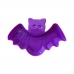 Bandeja Decorativa Morcego Roxo Decoração Halloween