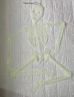  Enfeite Esqueleto Decorativo Grande Fluorescente