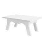 Mesinha Decorativa Renda Branca 