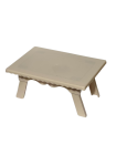 Mesinha Decorativa Renda Bege